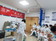 重庆大学附属肿瘤医院综合科护理团队举行止血包扎大比武活动