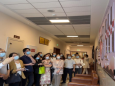 重庆城市管理职业学院到健康体检与肿瘤筛查中心参观交流职工小家建设