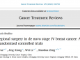 科研創(chuàng)新丨重慶大學附屬腫瘤醫(yī)院乳腺腫瘤中心曾曉華團隊發(fā)表薈萃分析，探索晚期乳腺癌患者原發(fā)灶手術的價值