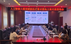 重庆大学附属肿瘤医院召开“人工智能大模型赋能医疗需求落地方案交流咨询会” 