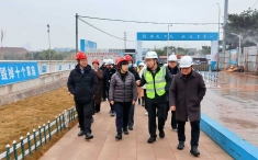 重慶大學(xué)附屬腫瘤醫(yī)院科學(xué)城（金鳳）院區(qū)建設(shè)項目開展安全生產(chǎn)檢查暨集體廉政談話